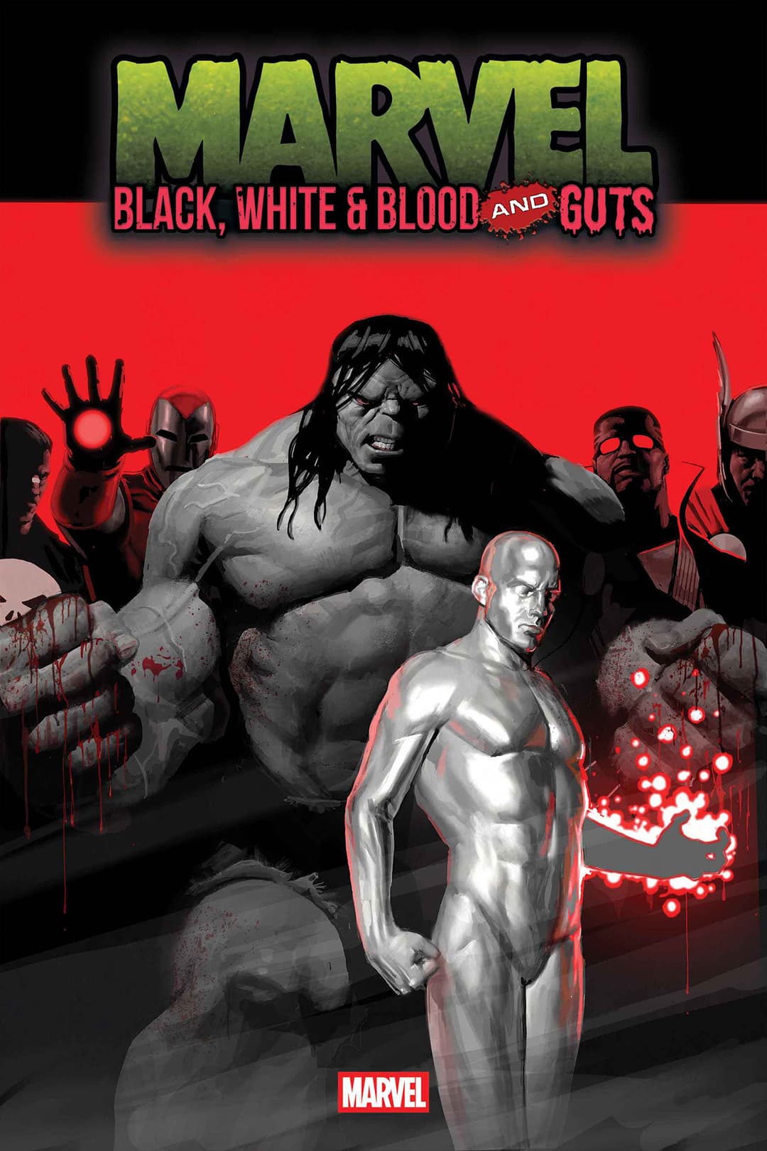 Cover für MARVEL: BLACK, WHITE & BLOOD AND GUTS