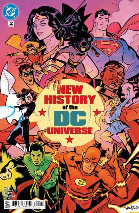 New History of the DC Universe Cover