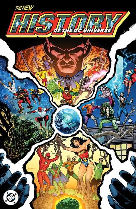 Cover für New History of the DC Universe