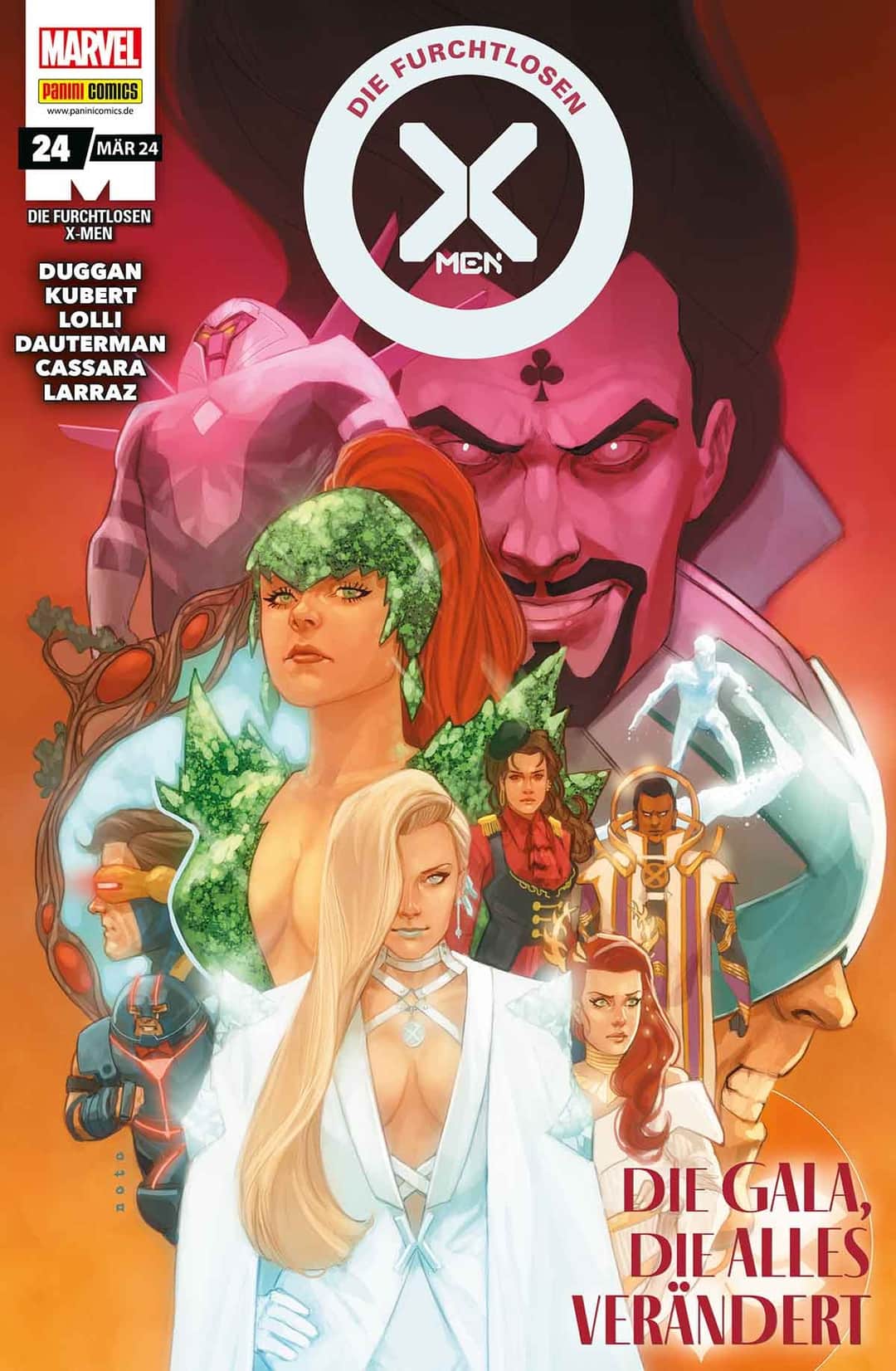 Die furchtlosen X-Men Cover