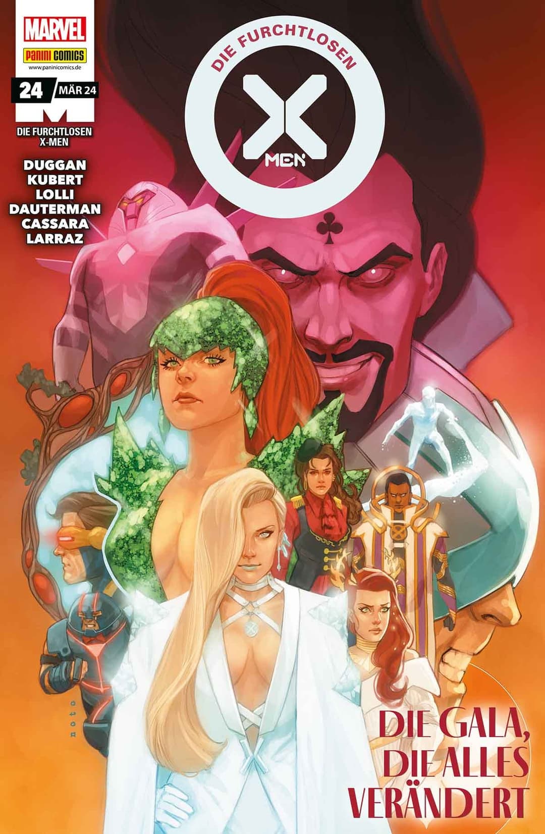 Cover für Die furchtlosen X-Men