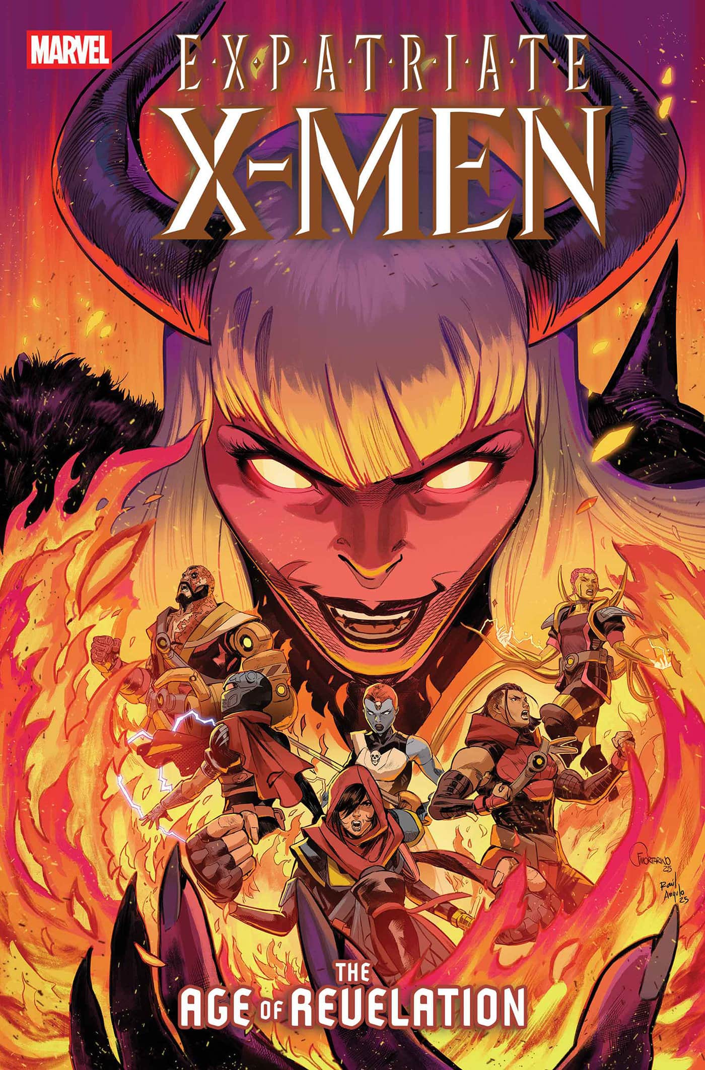 EXPATRIATE X-MEN Cover
