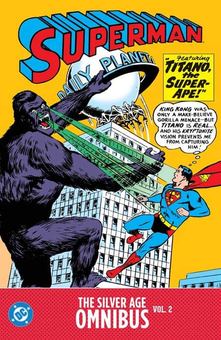 SUPERMAN THE SILVER AGE OMNIBUS HC VOL 02 Cover