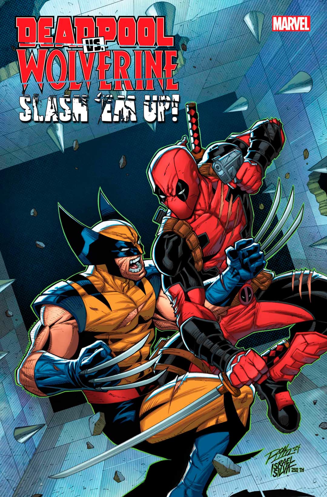 DEADPOOL VS. WOLVERINE: SLASH 'EM UP Cover
