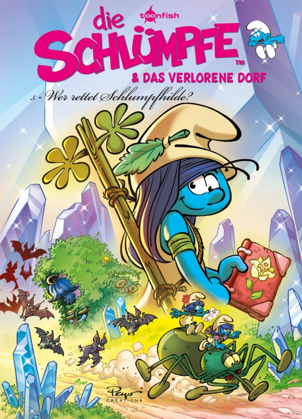 Die Schlümpfe und das verlorene Dorf 05 Cover