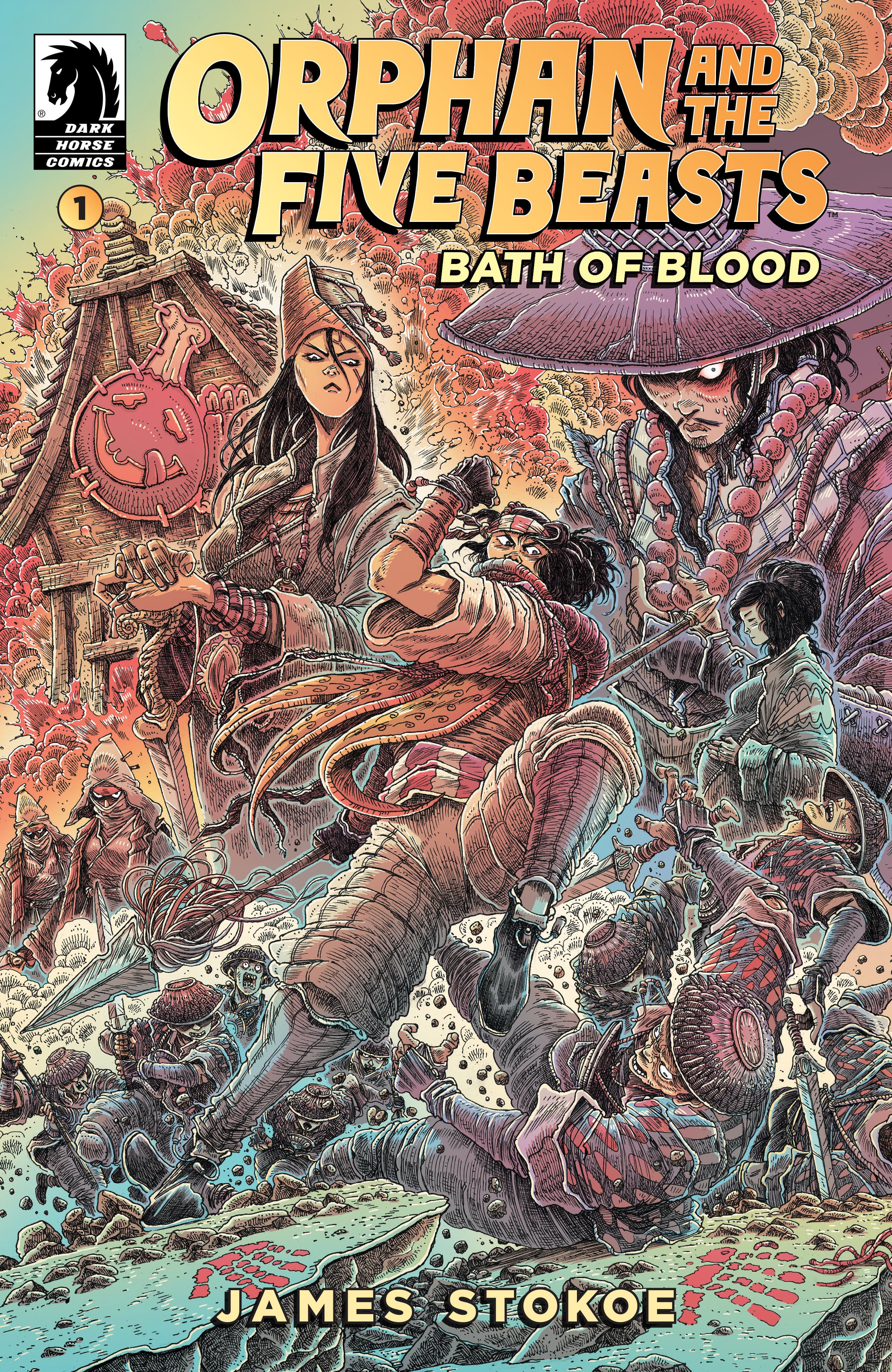 Cover für Orphan and the Five Beasts: Bath of Blood