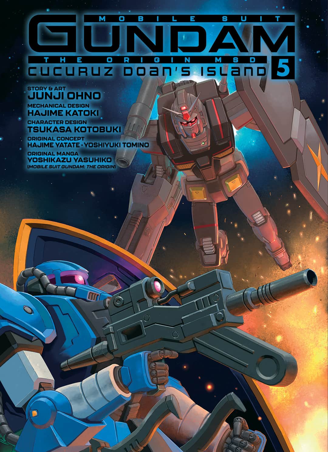 MOBILE SUIT GUNDAM THE ORIGIN MSD Cucuruz Doan's Island 5 Cover