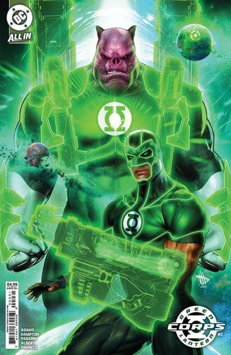 Cover für Green Lantern Corps