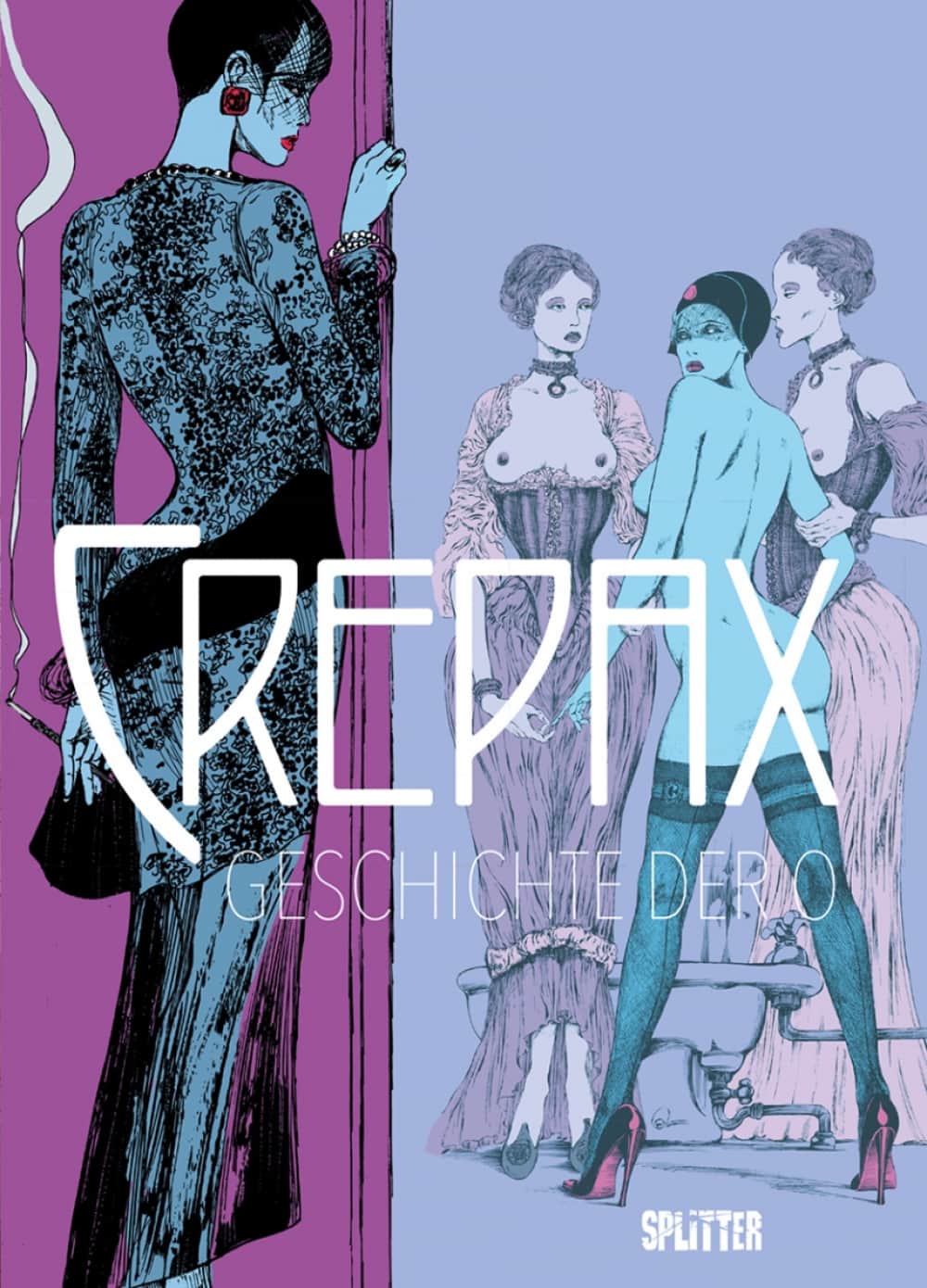 Crepax: Geschichte der O Cover