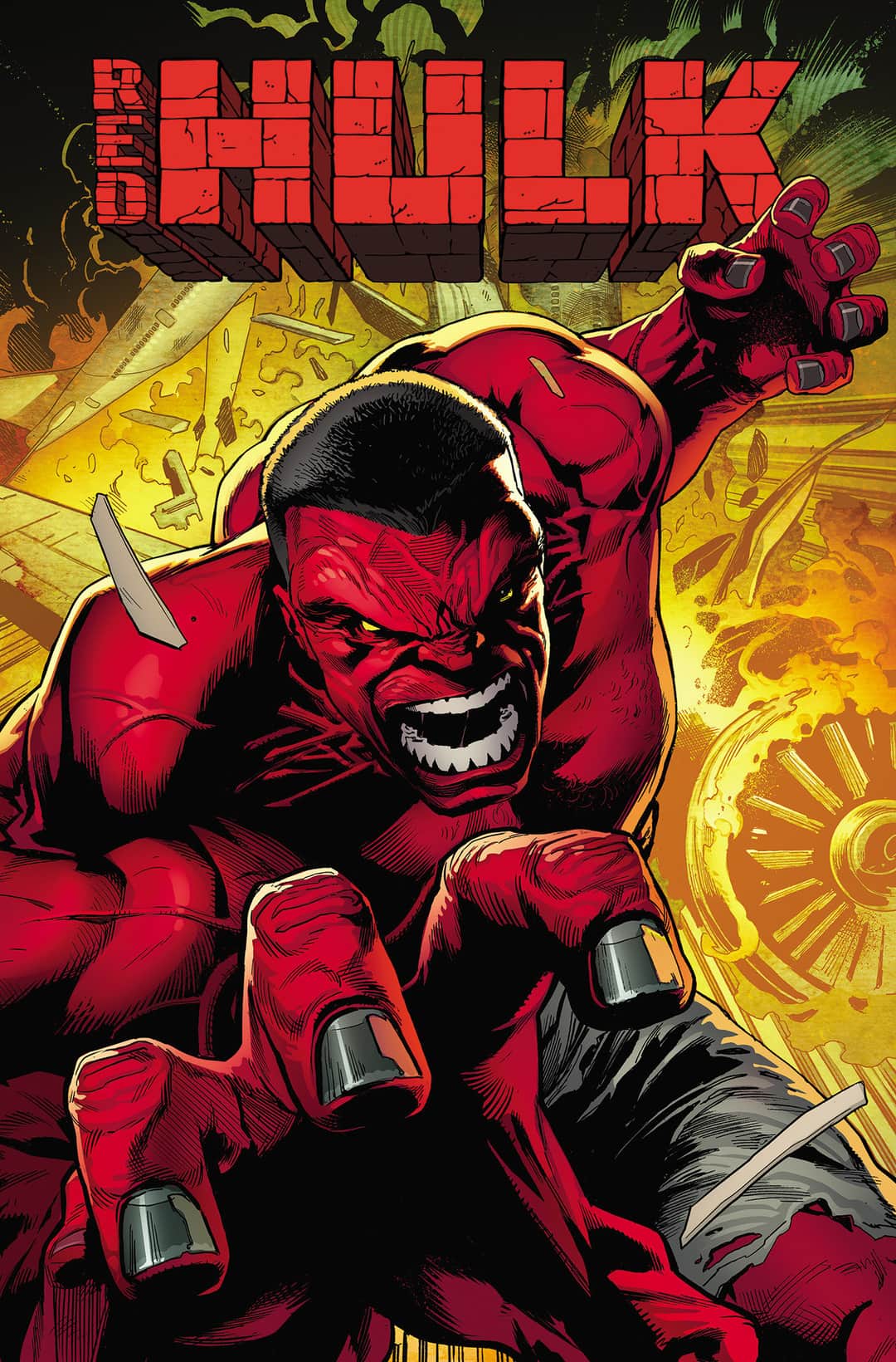 RED HULK Cover