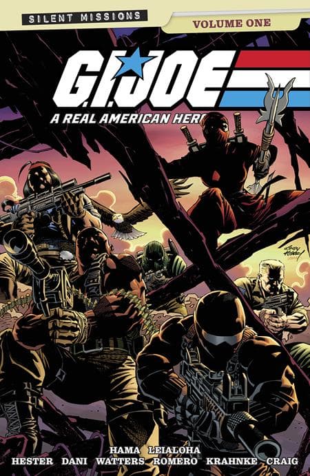 Cover für GI JOE A REAL AMERICAN HERO THE SILENT MISSIONS TP ANDY KUBERT & LAURA MARTIN CVR