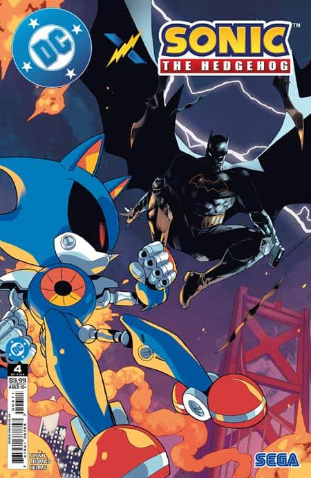 DC x Sonic the Hedgehog Cover
