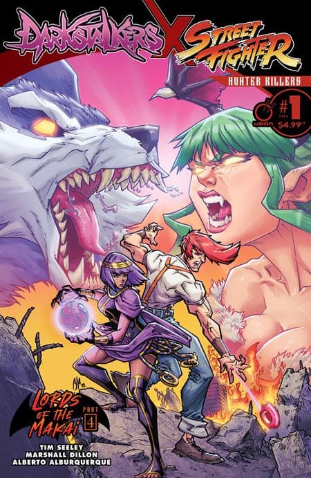 Cover für Darkstalkers X Street Fighter: Hunter Killers #1