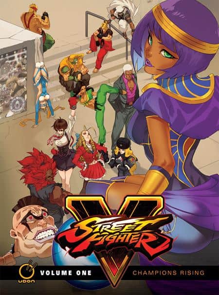 STREET FIGHTER V HC VOL 01 CHAMPIONS RISING Cover