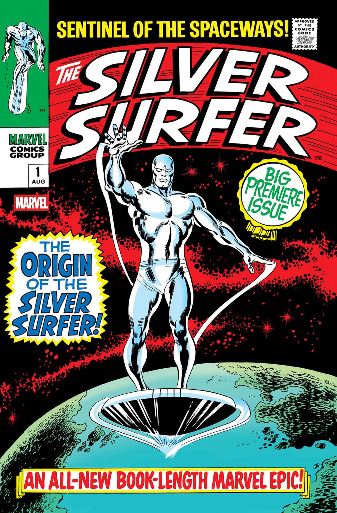 Cover für SILVER SURFER #1 FACSIMILE EDITION