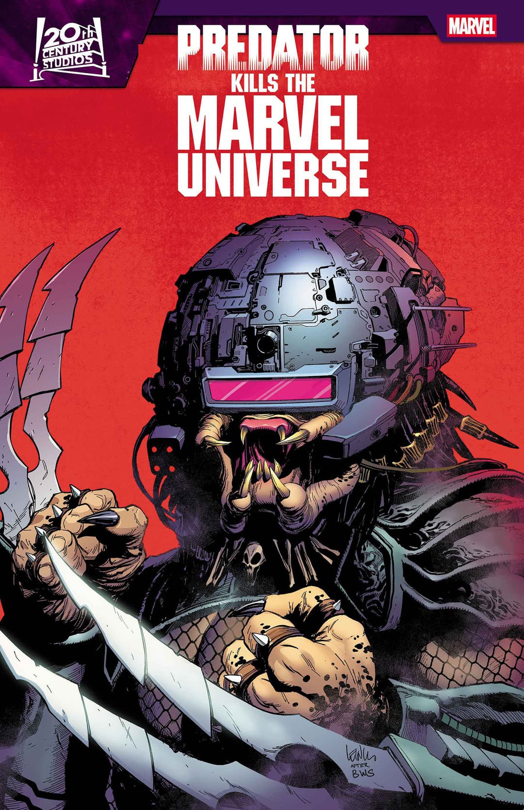Cover für PREDATOR KILLS THE MARVEL UNIVERSE