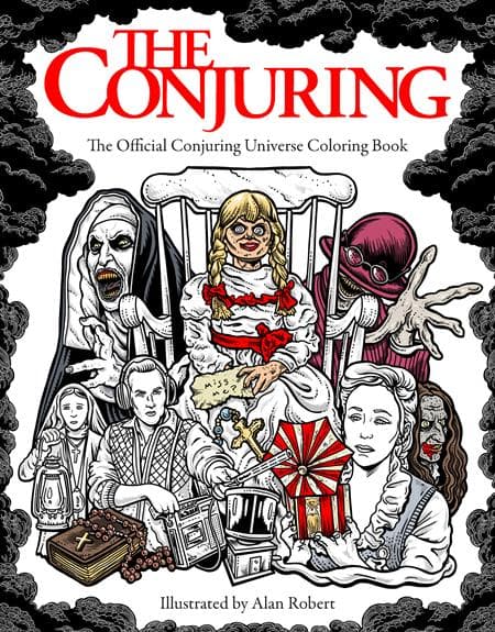 Cover für CONJURING HC THE OFFICIAL CONJURING UNIVERSE COLORING BOOK