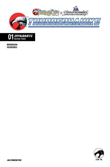 Cover für Thundercats X Silverhawks: Thunderhawks
