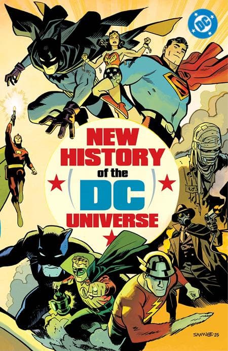 Cover für NEW HISTORY OF THE DC UNIVERSE HC