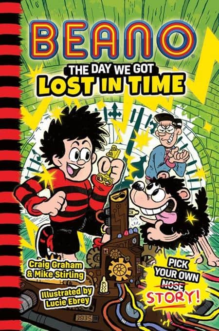 BEANO FICTION PICK YOUR OWN STORY TP VOL 03 THE DAY WE GOT LOST IN TIME Cover
