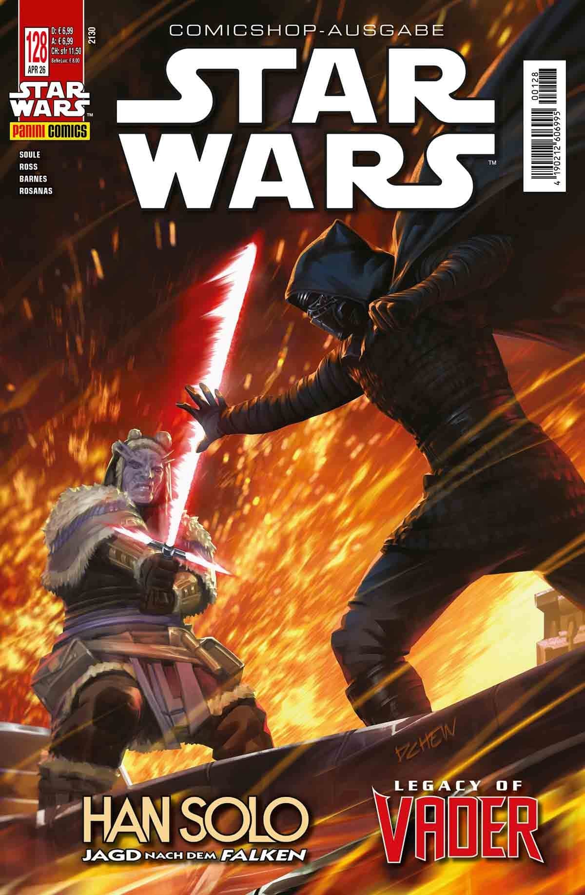 Star Wars 128 - Han Solo 2 & Legacy of Vader 7 Comicshop-Ausgabe Cover