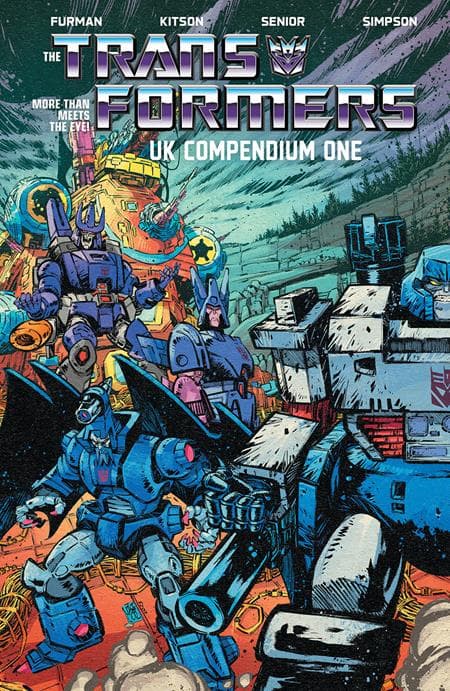 Cover für TRANSFORMERS UK COMPENDIUM - BOOK 01 JORGE CORONA & MIKE SPICER CVR