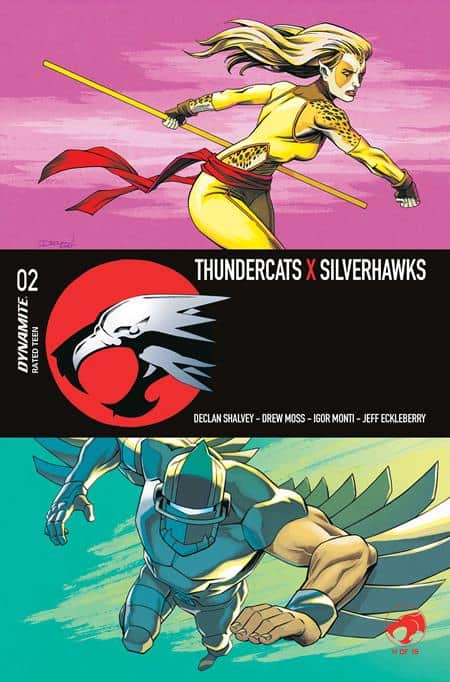 Thundercats X Silverhawks Cover
