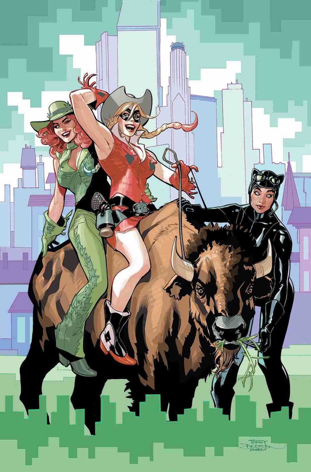 Cover für Gotham City Sirens - Die Cowgirls von Gotham