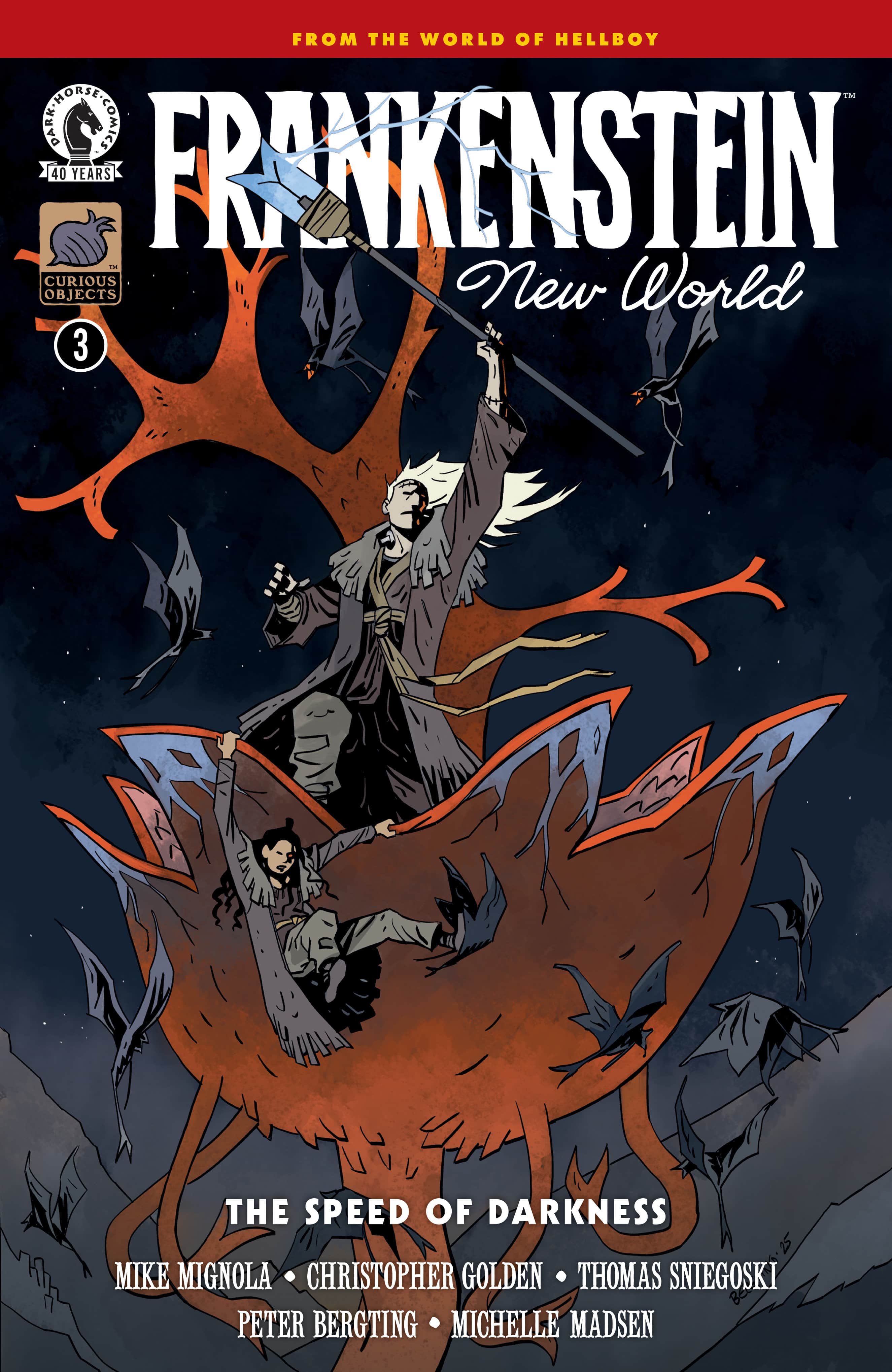 Frankenstein: New World-The Speed of Darkness Cover