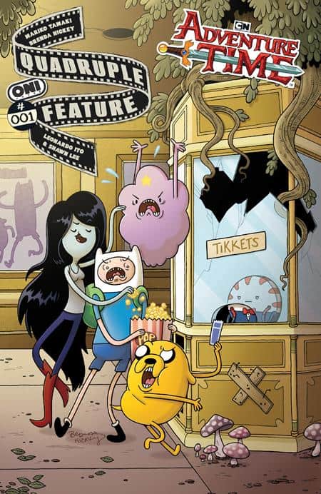 Adventure Time Quadruple Feature Cover