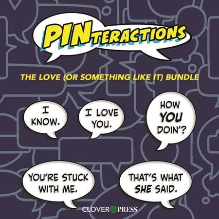 Cover für PINTERACTIONS THE LOVE OR SOMETHING LIKE IT ENAMEL PIN (BUNDLE OF 5)