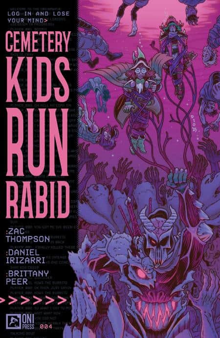Cemetery Kids Run Rabid Cover