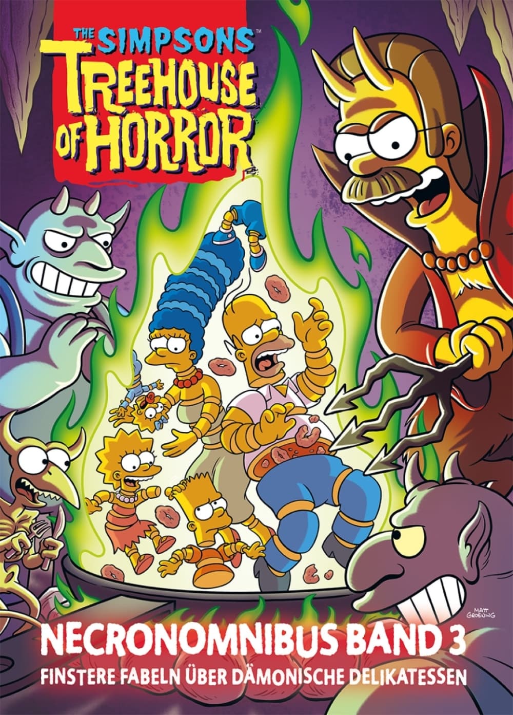 Cover für The Simpsons: Treehouse of Horror Necronomnibus 3