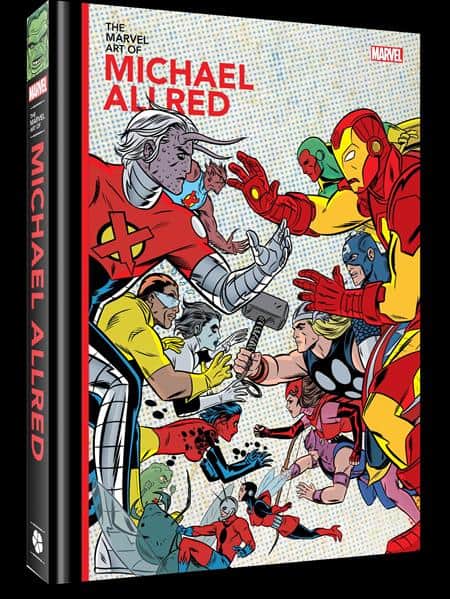 MARVEL ART OF MICHAEL ALLRED HC Cover