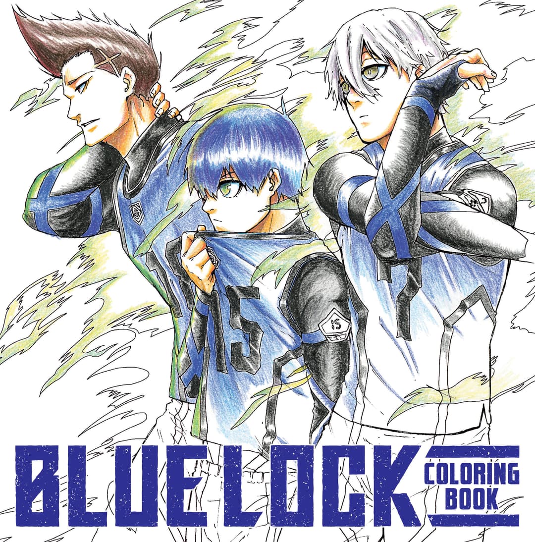 Cover für Blue Lock Coloring Book