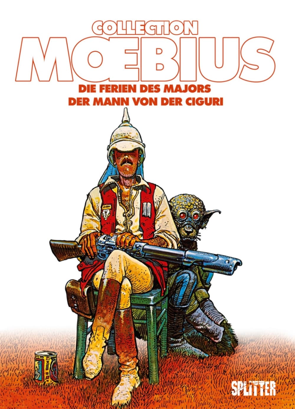 Cover für Moebius Collection: Die Ferien des Majors / Der Mann von der Ciguri
