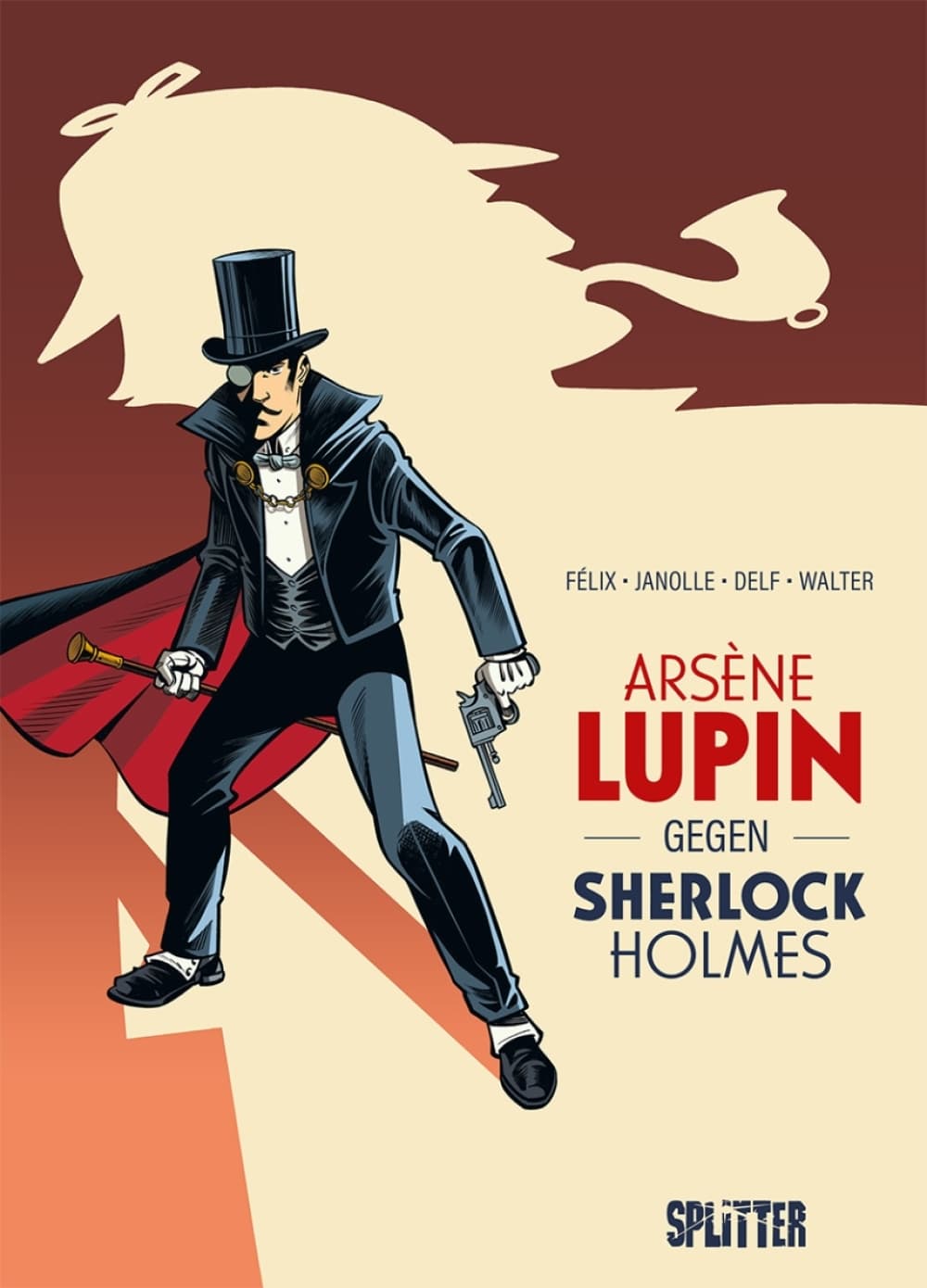 Cover für Arsène Lupin (2): ... gegen Sherlock Holmes