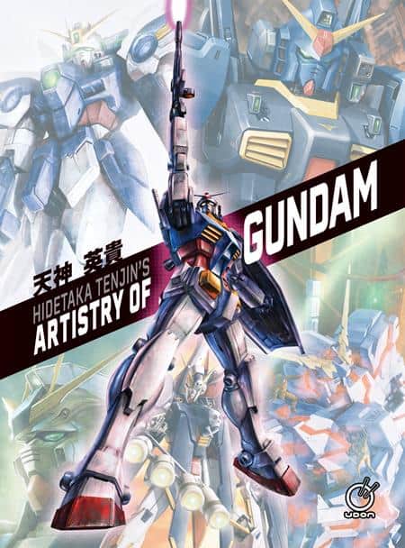 HIDETAKA TENJINS ARTISTRY OF GUNDAM HC Cover