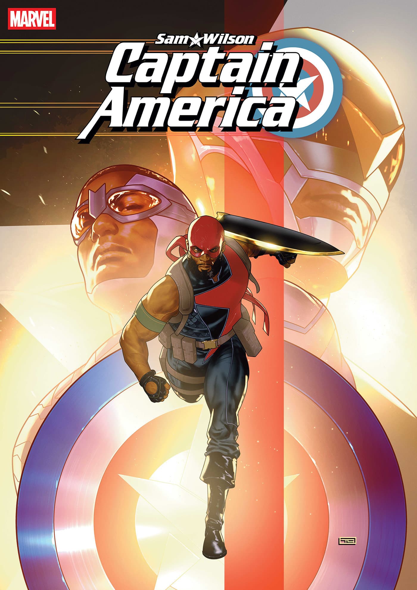 Cover für SAM WILSON, CAPTAIN AMERICA