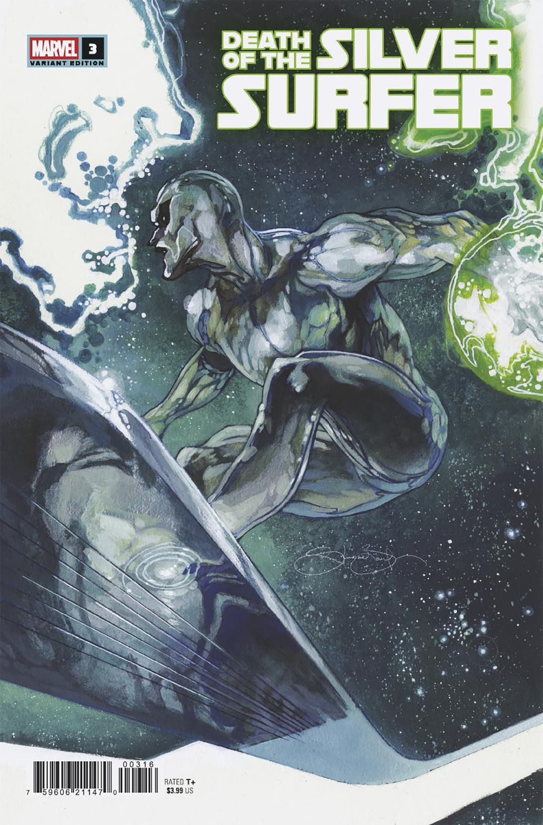 Cover für DEATH OF THE SILVER SURFER