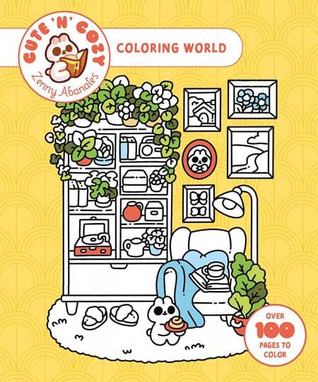 Cover für CUTE N COZY COLORING THERAPY TP
