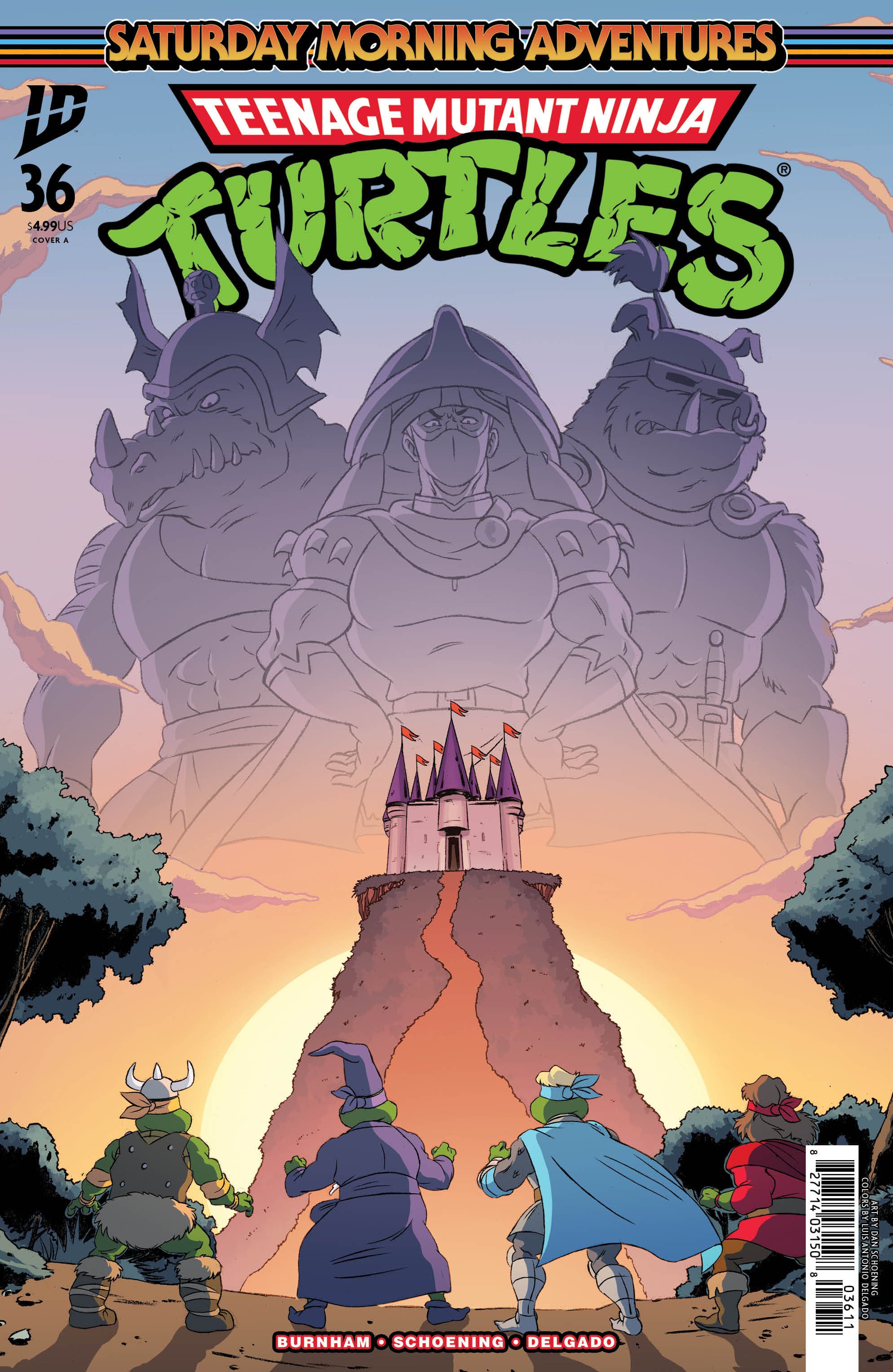 Cover für TMNT Saturday Morning Adventures II