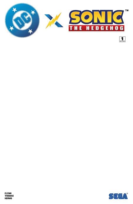 Cover für DC x Sonic the Hedgehog