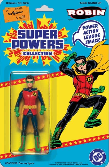 FACSIMILE EDITION CVR B JASON GEYER & ALEX SAVIUK SUPER POWERS CARD STOCK VAR