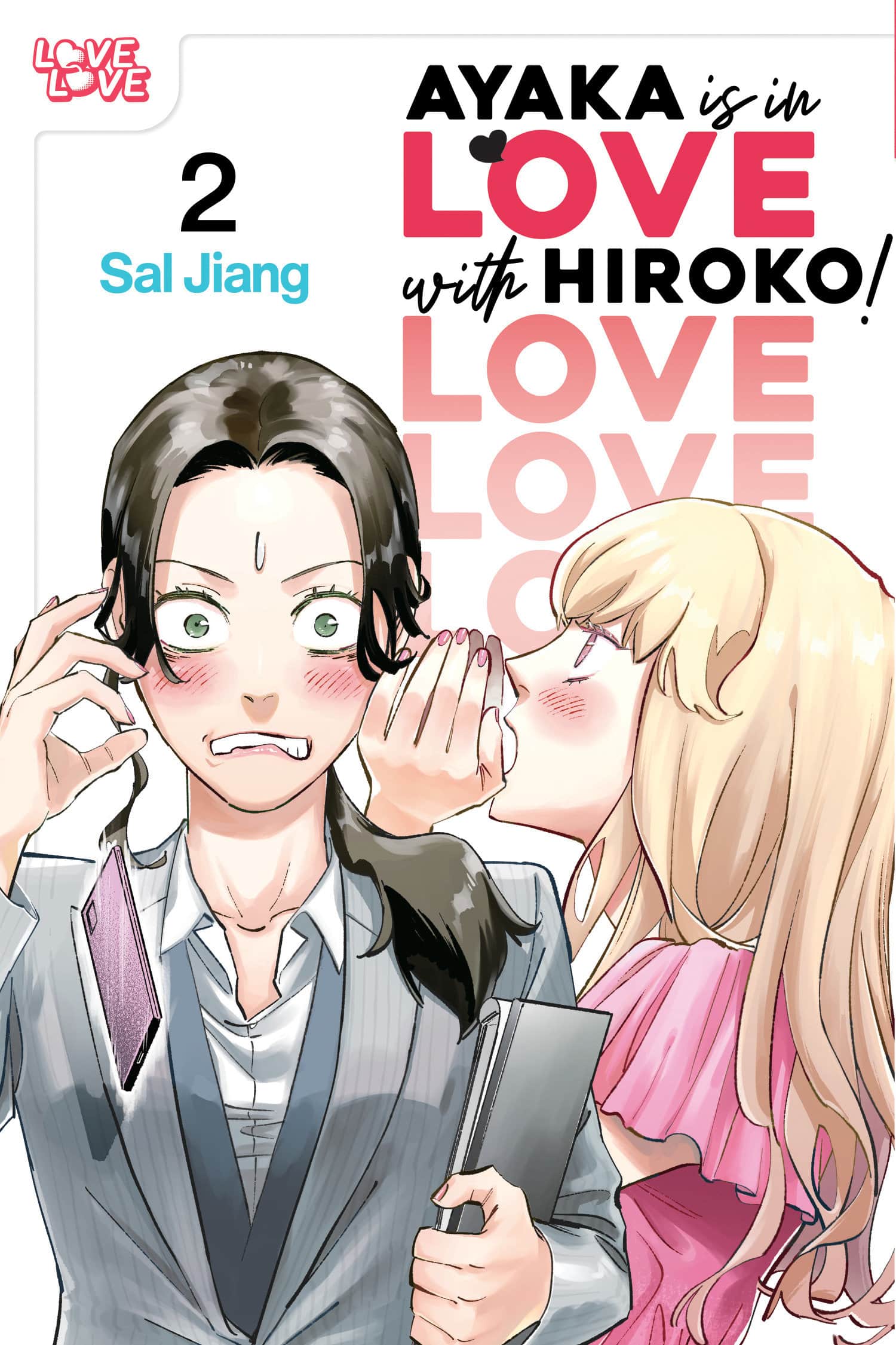 Ayaka is in Love with Hiroko! Volume 2 Cover
