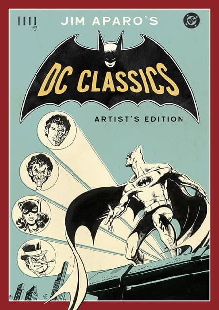 Cover für JIM APAROS DC CLASSICS ARTISTS EDITION HC JIM APARO CVR