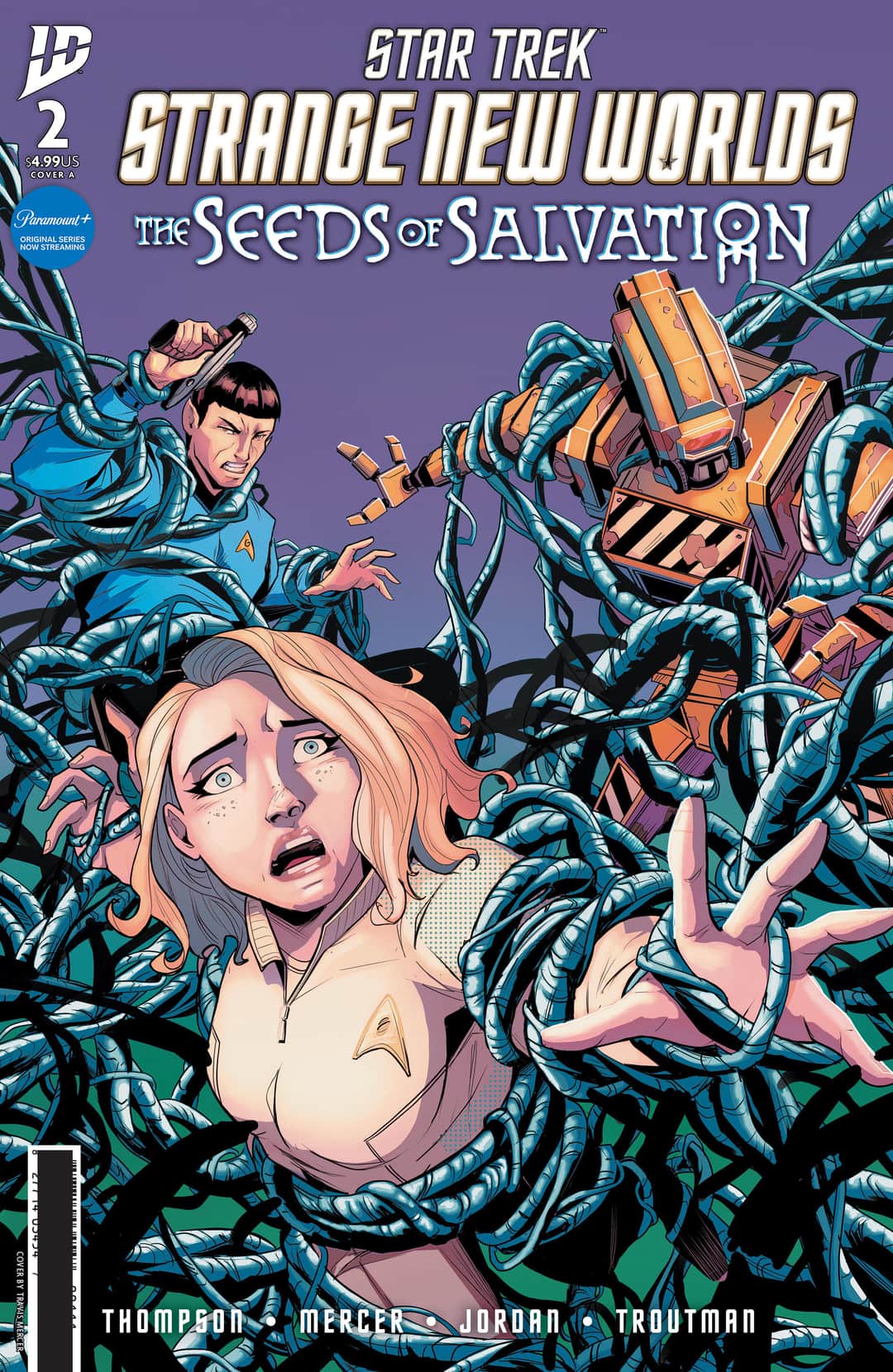 Star Trek: Strange New Worlds--The Seeds of Salvation Cover