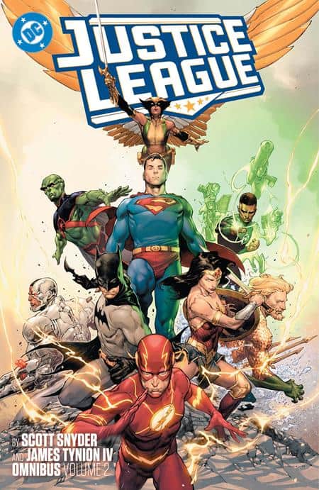 JUSTICE LEAGUE BY SCOTT SNYDER AND JAMES TYNION IV Cover