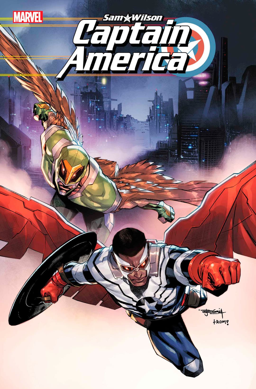 Cover für SAM WILSON, CAPTAIN AMERICA