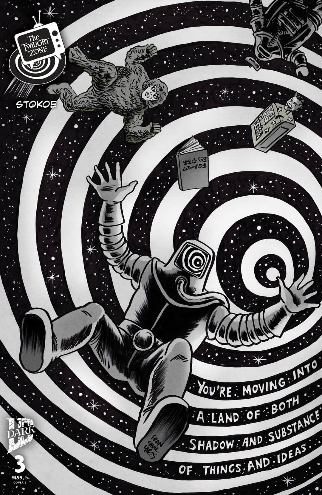 The Twilight Zone Variant B (Francavilla Connecting Cover)